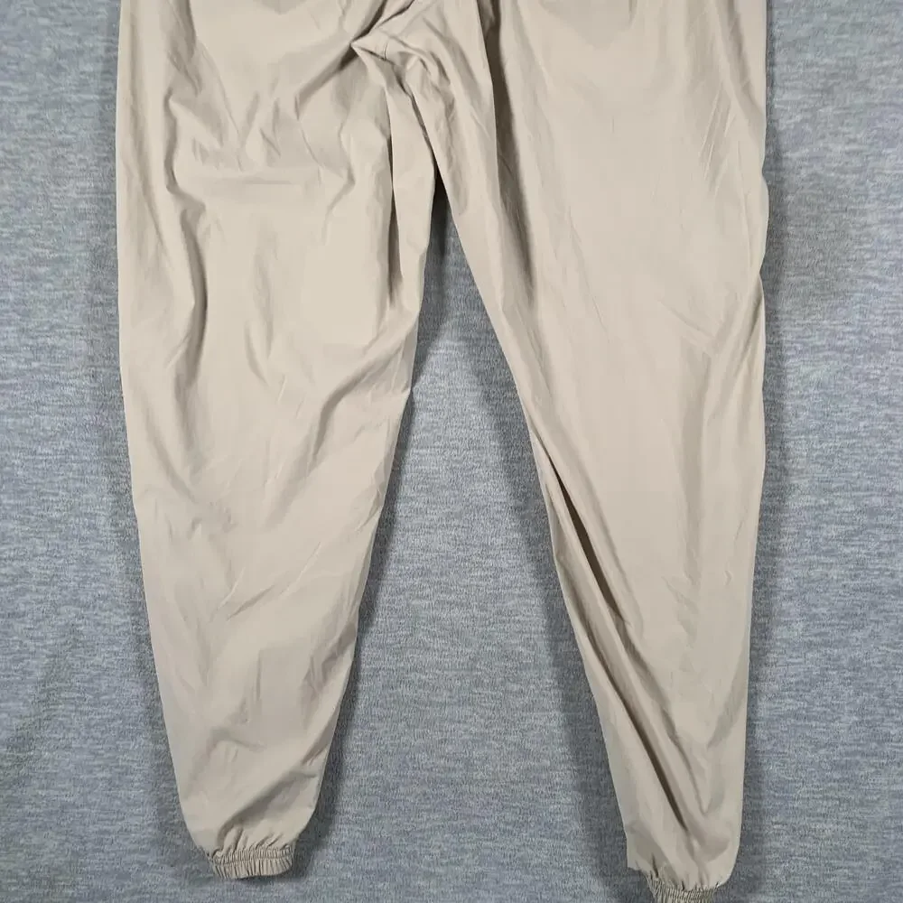 REI Co-op Pants Mens Large Beige Jogger Elastic Waist Cargo Hiking Stretch